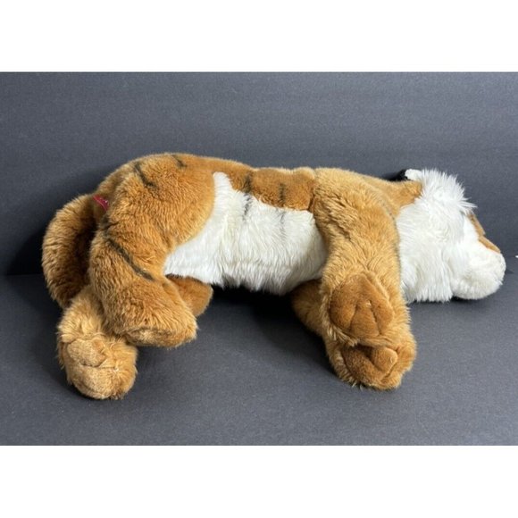 FAO Schwartz Bengal Tiger Plush 24" Realistic Stuffed Animal Toys R Us 2015 - Picture 3 of 6